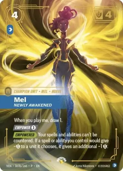 Mel Newly Awakened - VEN-069b - Promotional Cards - Riftbound card